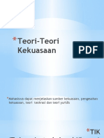 Teori Kekuasaan