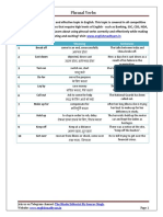 Phrasal Verbs Sheet 15