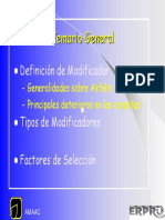 Modificación de Asfaltos Generales