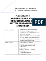 Modul Perpajakan 1, Pertemuan 1