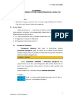 TPL0022 - 04 - Assignment Statement Aritmetic Expression Dan Operator