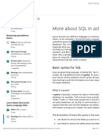 More About SQL in Action - Coursera