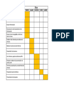 Diagrama de Gantt