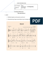 Melakukan Kegiatan Mendorong Dan Menarik Meja! 2. Menyanyikan Lagu Dengan Memperhatikan Tempo Dan Tinggi Rendah Nada!