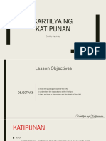 LESSON 11 Katipunan - Founding and Kartilya