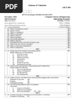 Scheme of Valuation 14CS 304: Hall Ticket Number