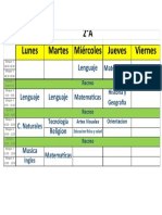 horario