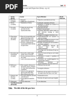 Lab Write-Up Format and Marking Scheme