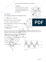 B.SC Engg. Part-1 Odd Semester Examination 2018 (Final) : Equations of Alternating Voltage and Current