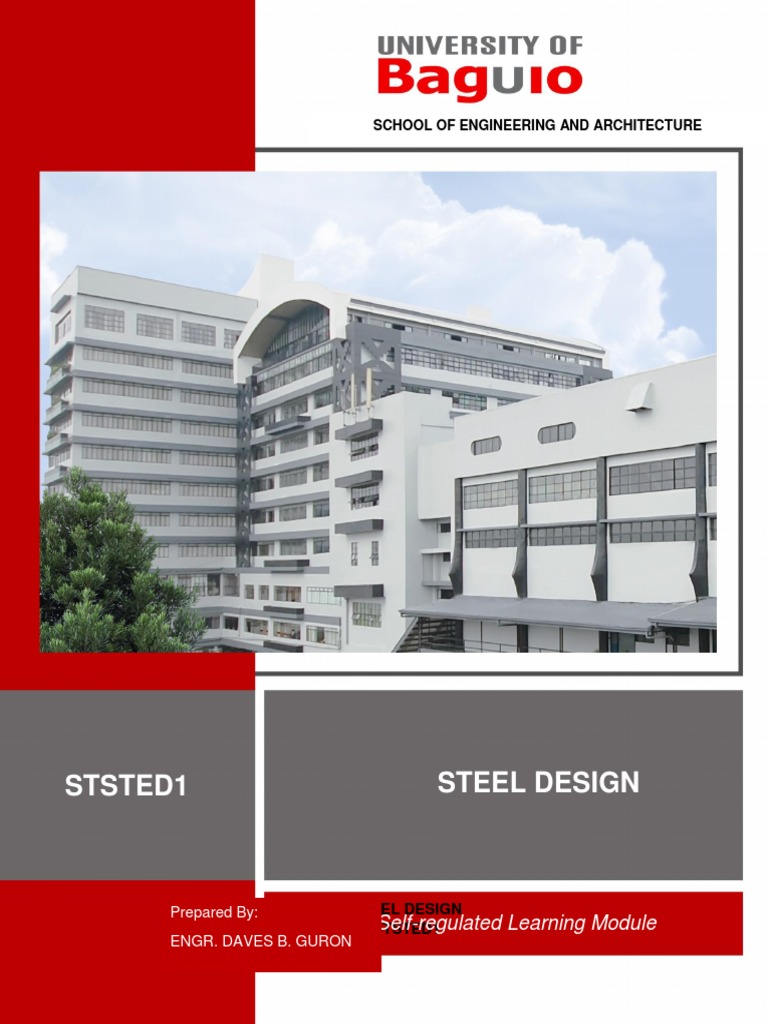 Steel Design Course Overview and Guide | PDF | Deformation (Engineering ...