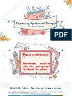 Ika Nopikahayati-Ppt 2-Opinion and Thought