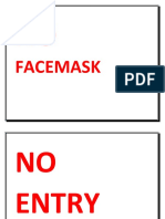 No Facemask