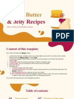 Peanut Butter and Jelly Recipes by Slidesgo
