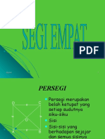 SEGI EMPAT KHUSUS: PERSEGI, TRAPESIUM, LAYANG-LAYANG