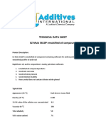 Technical Data Sheet EZ-Mulz 5610P Emulsified Oil Compound: Product Description