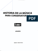 Historia de la Música para conservatorios