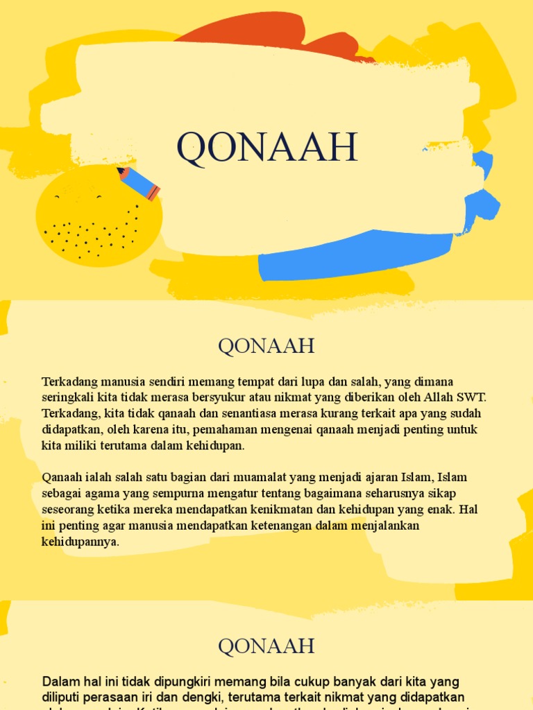 Keutamaan Qonaah Pdf