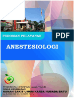 Pedoman Pelayanan Anestesiologi