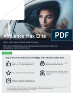 Manulife Affluence-Max-Elite Brochure