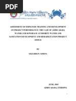 AAWSA Thesis