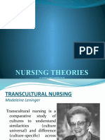 Nursing Theories: By: Rachelle Anne B. Maestre, RN, RM Jay Anne Rapano, RN