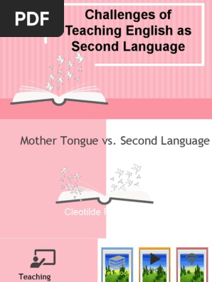 CM5 the Challenges of Teaching English as a Second Language