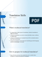 Technical Translation Skills Chapter 8