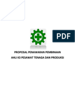 Proposal Penawaran Operator Pesawat Tenaga & Produksi