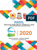 Hasil Renang Pulau Lae - Lae Makassar 2020