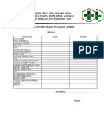 Checklist Pemeliharaan Instalasi Listrik