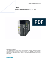 AC Servo Drive: PRONET Series User's Manual V. 1.04