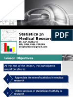 Statistics in Medical Research: RM Series