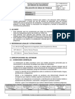 Anexo N°24 - Estandar de Señalización de Áreas de Trabajo