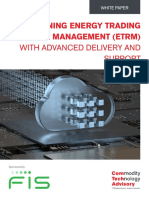 Reimagining Energy Trading and Risk Management ETRM With Advanced Delivery and Support