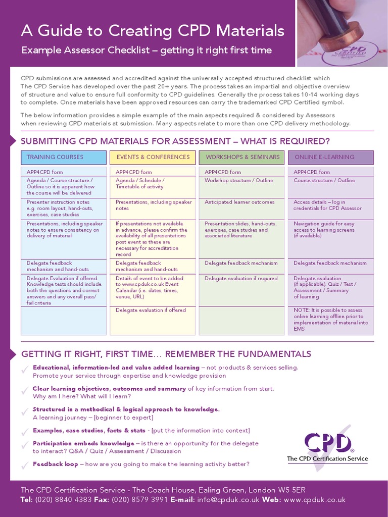 Creating Effective CPD Materials | PDF | Educational Technology ...