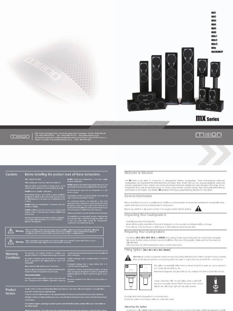 MX Series Manual | PDF