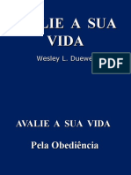 AVALIE A SUA VIDA PELA OBEDIÊNCIA.ppt