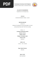 Specific Gravity of Cement Testing | PDF | Cement | Density