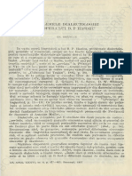 Brancus, GR., Problemele Dialectologiei in Opera Lui B. P. Hasdeu, Limba Romana, An 36, Nr. 6 Noiembrie-Decembrie, 1987, P. 477-483