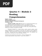 English8 q4 Mod2 ReadingComprehension v2