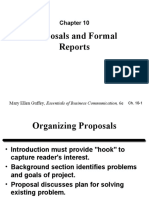 Proposals and Formal Reports: Mary Ellen Guffey, Essentials of Business Communication, 6e