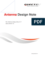 Quectel Antenna Design Note