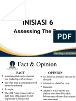 Inisiasi 6: Assessing The Text
