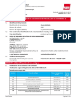 Msds de Glutaldeido