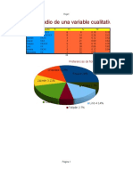 Estudio de Variable