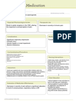 Medication: Expected Pharmacological Action Therapeutic Use