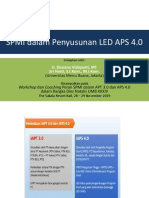 Optimalkan SPMI dalam Penyusunan LED APS 4.0