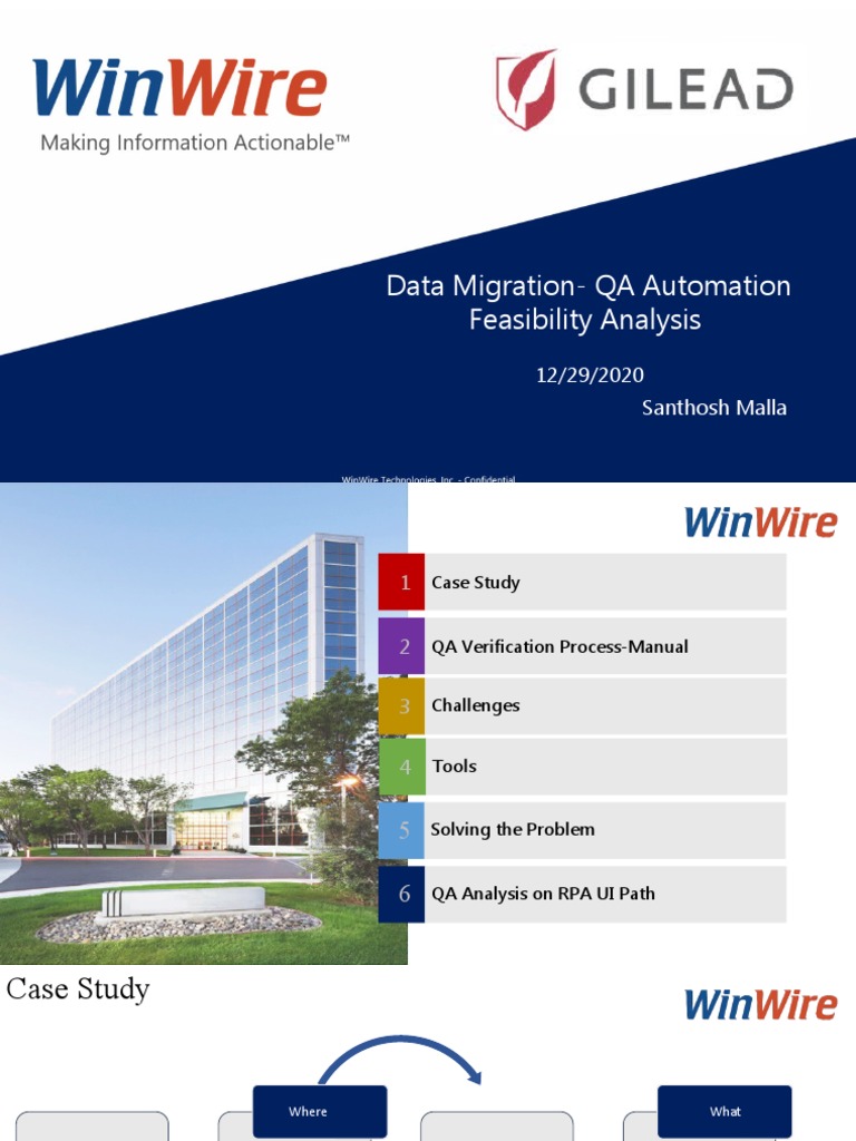 Automation Feasibility For Data Migration Projects | PDF | Automation ...