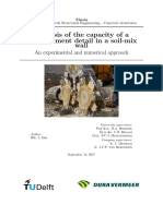 Analysis of The Capacity of A Reinforcement Deatail in A Soil-Mix Wall - Thesis BSC I. Dik - TU Delft - 2017-09-15