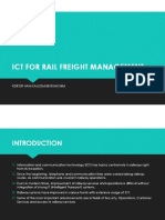 Class - 4 - Ict For Rail Freight Management